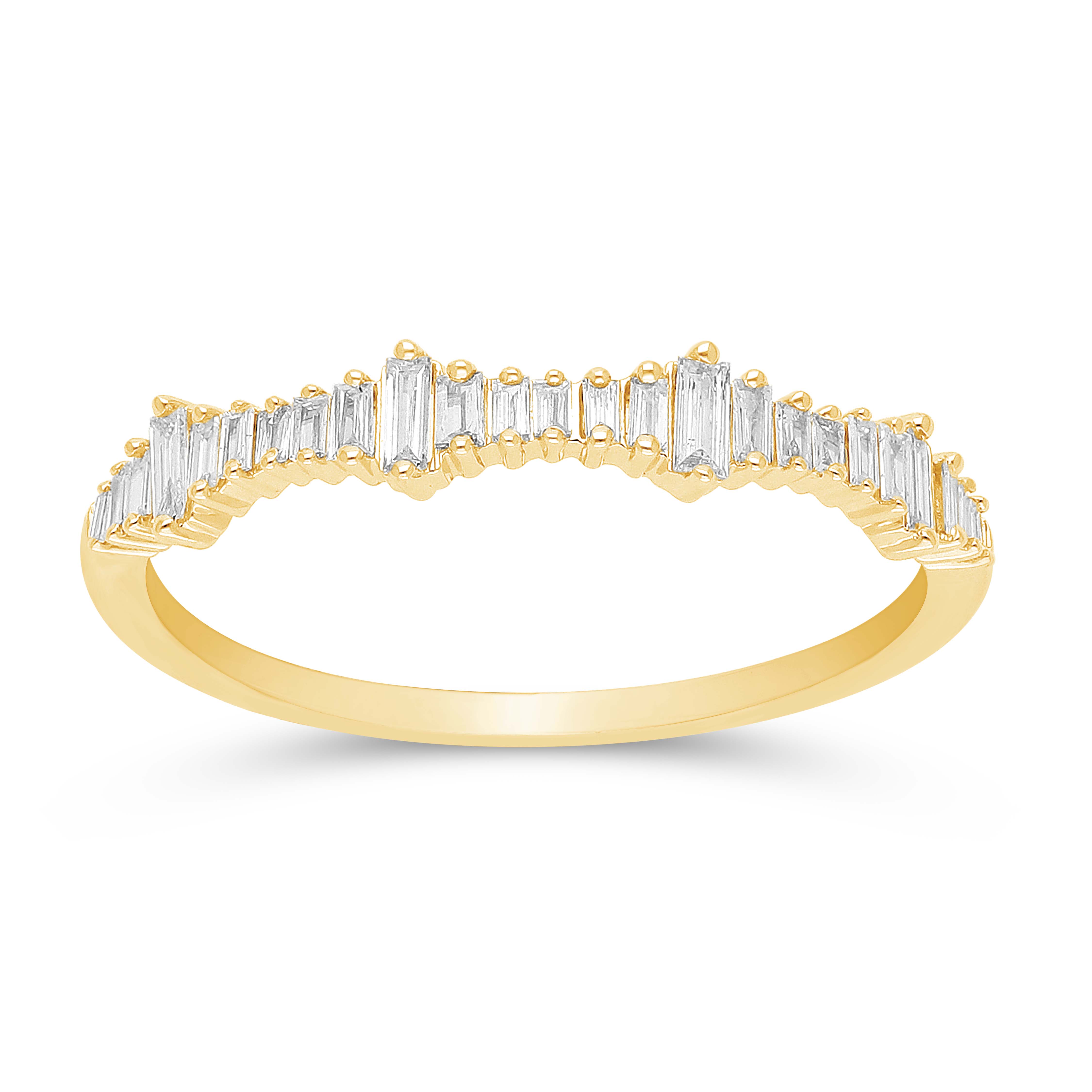 Muirne Split & Twist Engagement Ring