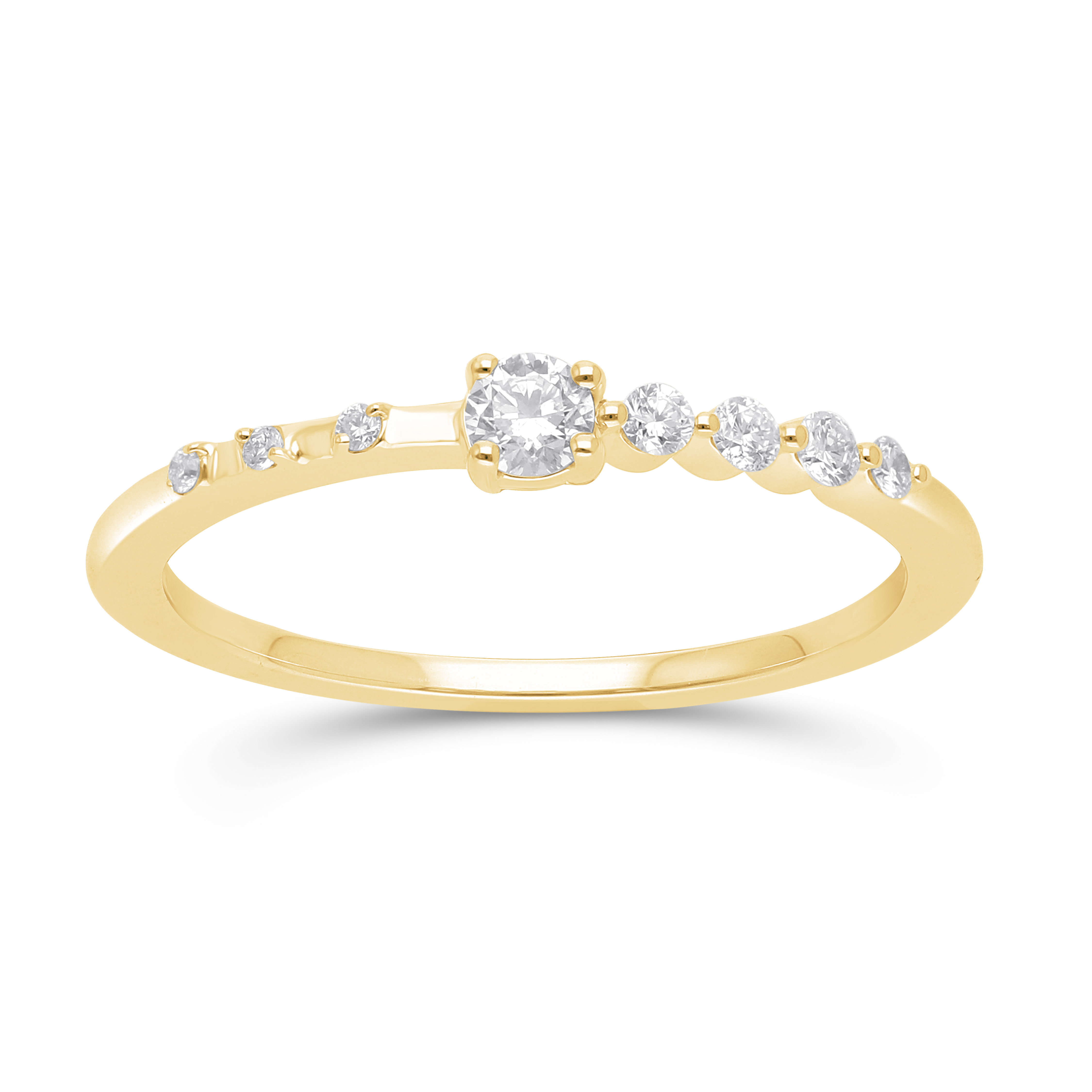 Muirne Split & Twist Engagement Ring