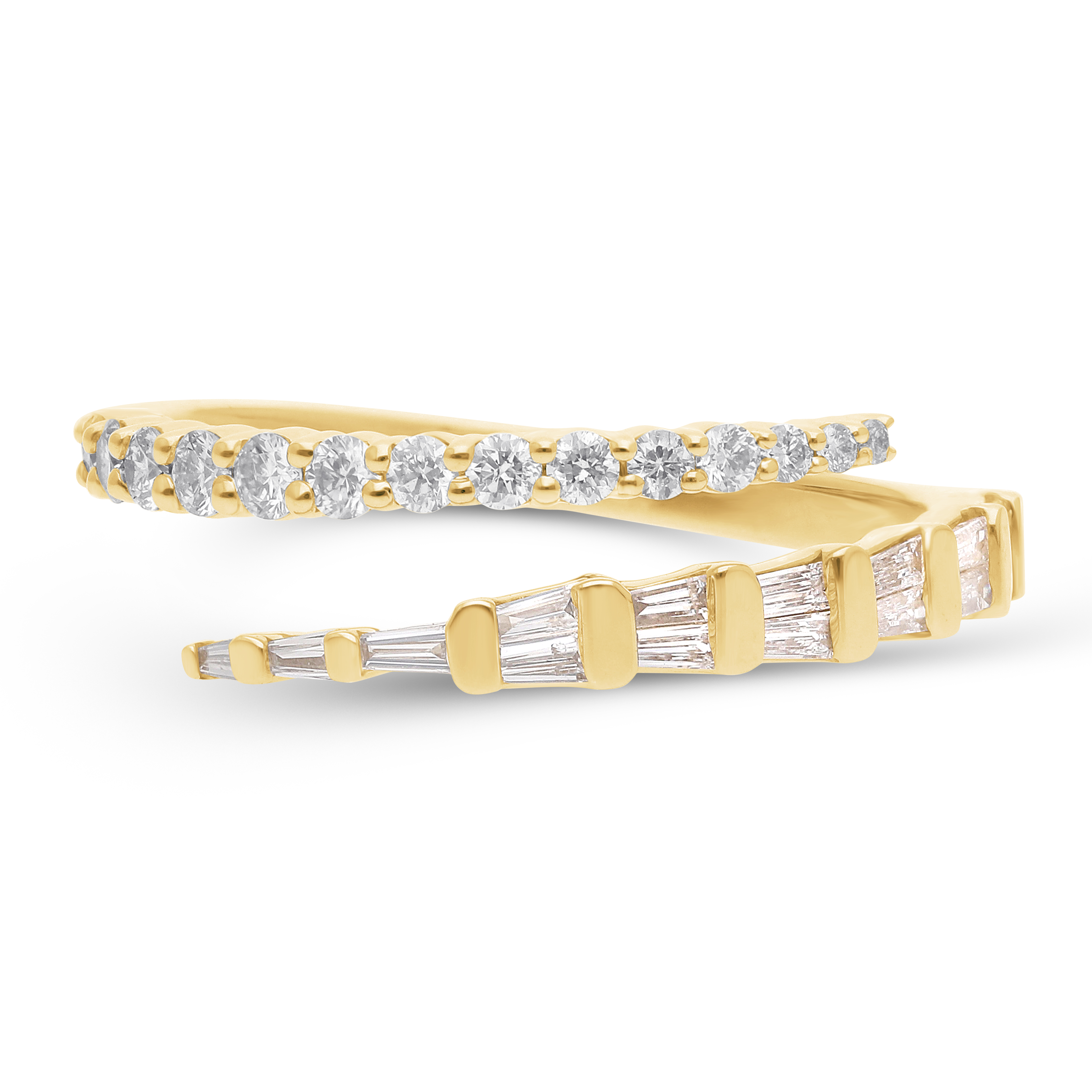 Muirne Split & Twist Engagement Ring