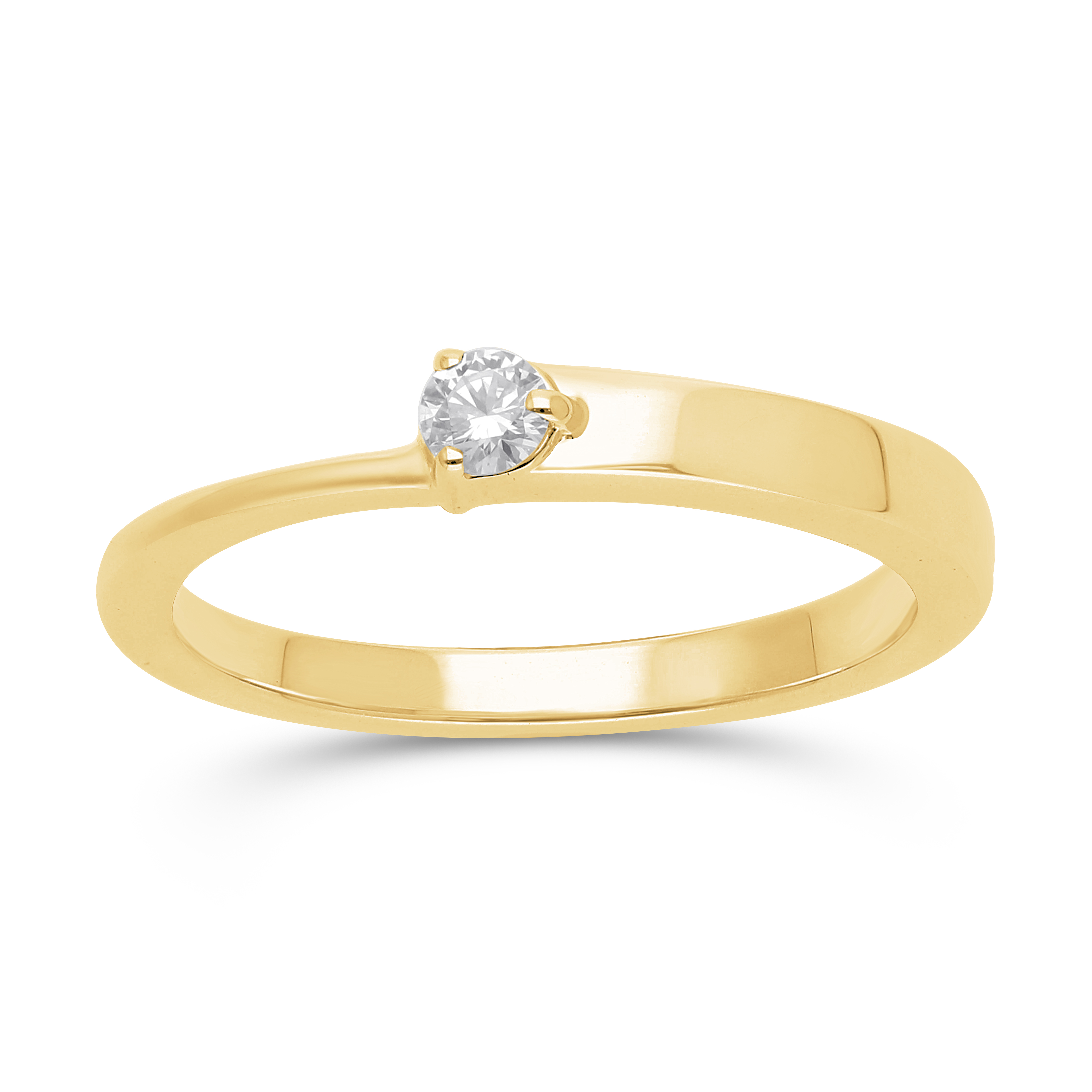 Muirne Split & Twist Engagement Ring